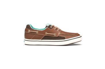 Image of Xtratuf Finatic II - Salmon Sisters - Mens, Brown/Kelp, 6, XFN-900-BRN-060