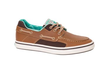 Image of Xtratuf Finatic II - Salmon Sisters - Mens, Brown/Kelp, 6, XFN-900-BRN-060
