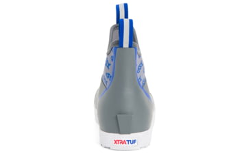 Image of Xtratuf LFS Wheelhouse 6 in Ankle Deck Boot - Mens, Gray, 9, XMW-LFS-GRY-090