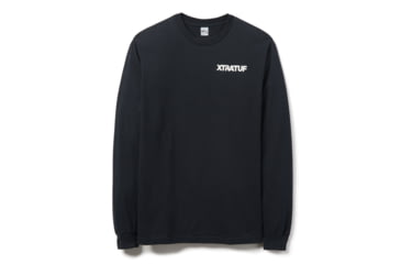 Image of Xtratuf Long Sleeve Grizzly Tee - Mens, Black, Medium, XALS-1BS-BLK-MED