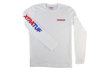 Image of Xtratuf Long Sleeve Logo Tee - Mens, White, Medium, XA-101M-WHT-MED