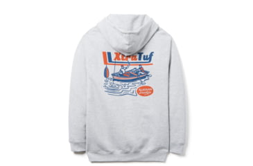 Image of Xtratuf Pullover Retro Hoodie - Unisex, Red/Blue, SML, XAH-1RA-GRY-SML