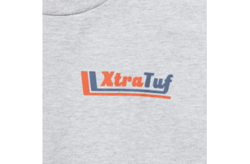 Image of Xtratuf Retro Tee - Mens, Blue/Gray, Large, XAT-1RA-GRY-LRG