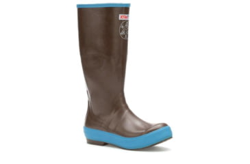 Image of Xtratuf Salmon Sisters Legacy Whale Print - Womens, Chocolate/Blue, 5, 25512-BRN-050