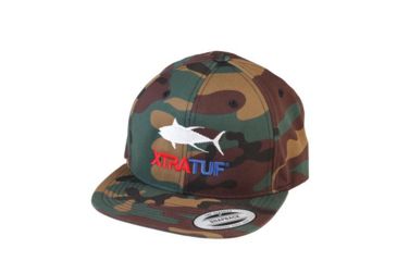 Image of Xtratuf Tuna Flat Brim Snapback Cap - Mens, CAMO, Medium, XA-107H-CAM-000