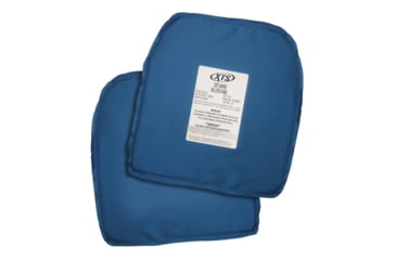 Image of XTS Level 3A Kevlar Armo Plates - Set of 2, Blue, XTS-SAP