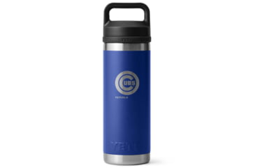 Image of Yeti Rambler 18 oz Water Bottle with Chug Cap -MLB Chicago Cubs, Team Blue, 28100006752