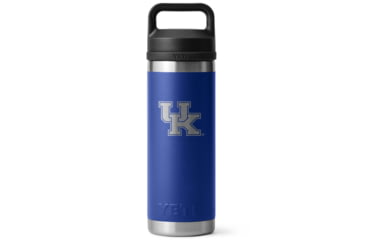 Image of Yeti Rambler 18 oz Water Bottle with Chug Cap - NCAA Kentucky, Team Blue, 28100006757
