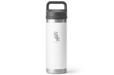 Image of Yeti Rambler 18 oz Water Bottle with Chug Cap -MLB Chicago White Sox, White, 28100006870