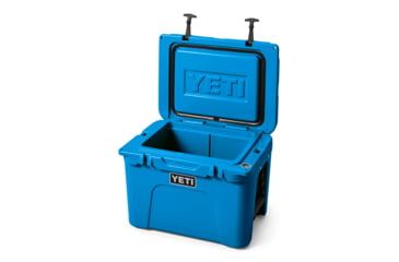 Image of Yeti Tundra 35 Hard Cooler, Big Wave Blue, 35 Quart, 10035400000