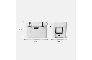 Image of Yeti Tundra 35 Hard Cooler, Rescue Red, 35 Quart, 10035350000