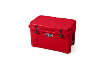 Image of Yeti Tundra 45 Hard Cooler, Rescue Red, 65 Quart, 10045350000