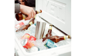 Image of Yeti Tundra 35 Hard Cooler, Big Wave Blue, 35 Quart, 10035400000