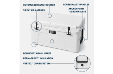Image of Yeti Tundra 65 Hard Cooler, Big Sky Blue, 65 L, 10065450001