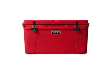 Image of Yeti Tundra 65 Hard Cooler, Rescue Red, 65 Quart, 10065350000