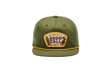 Image of Yeti Good Call Flat Brim Rope Hat Dark