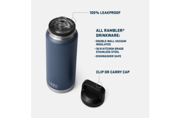 Image of Yeti Rambler 36 oz Water Bottle w/Chug Cap
