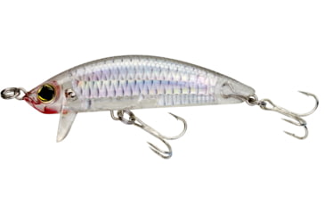 Image of Yo-Zuri 3D Inshore Surface Minnow, Floating 7/16oz 3-1/2in 1/2 Ft #6 Hooks Ghost Shad, R1215HGSH