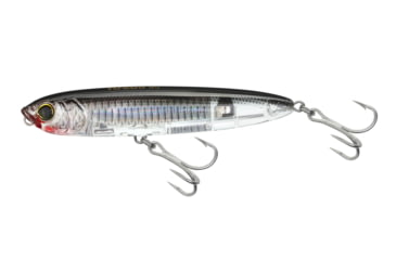 Image of Yo-Zuri 3D Inshore Topknock Pencil F 125MM 5in Silver Black, R1369-C4