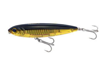 Image of Yo-Zuri 3D Inshore Topknock Pencil,Floating, 4in 9/16oz, 0ft, Gold Black, R1350-HGBL