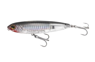Image of Yo-Zuri 3D Inshore Topknock Pencil,Floating, 4in 9/16oz, 0ft, Silver Black, R1350-C4