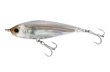 Image of Yo-Zuri 3D Inshore Twitchbait, Slow Sinking, 3-1/2in 9/16oz, 1-3ft, Real Glass Minnow, R1208-RGLM