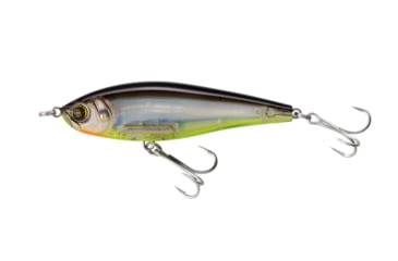 Image of Yo-Zuri 3D INSHORE TWITCHBAIT SS 70MM 2-3/4in BLACK SILVER CHARTREUSE, R1207-BSCL