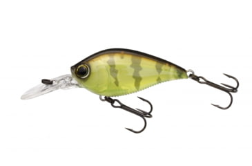 Image of Yo-Zuri 3DB Crank 1.5 Mr Crankbait, 2.37in, 1/2oz 4-6ft, Floating, Prism Chart Perch, R1353 PCPC