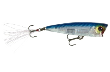 Image of Yo-Zuri 3DB Popper Lure, 75mm, Prism Silver Blue, R1101 PSB