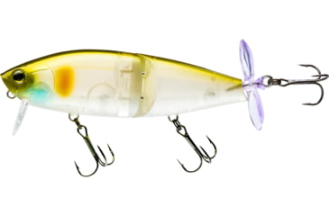 Image of Yo-Zuri 3DB Wake Prop Floating Lure, 105mm, 4-1/8in, Ghost AYU, R1476 GSAY