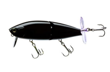 Image of Yo-Zuri 3DB Wake Prop Floating Lure, 85mm, 3-3/8in, Black, R1475 BL
