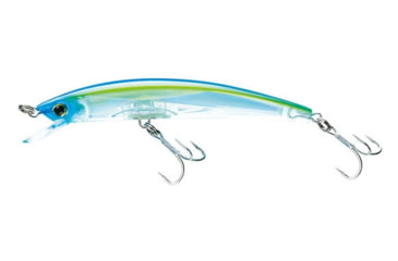 Image of Yo-Zuri Crystal 3D Minnow Floating Luge, 90mm, Blue/Yellow, F1145 C58