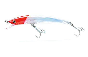 Image of Yo-Zuri Crystal 3D Minnow Floating Luge, 130mm, Red Head, F1147 C5