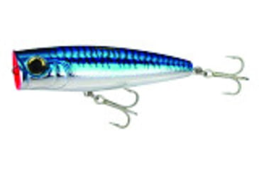 Image of Yo-Zuri Hydro Popper, 4 3/4in, 1 1/2 oz, Blue Mackerel Floating, R1152BM