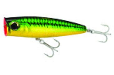 Image of Yo-Zuri Hydro Popper, 4 3/4in, 1 1/2 oz, Green Mackerel Floating, R1152GM