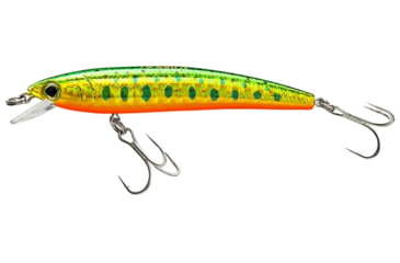 Image of Yo-Zuri Pins Minnow Floating Lure, 90mm, Brook Trout, F1163 SHMY
