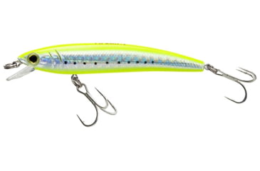 Image of Yo-Zuri Pins Minnow Floating Lure, 50mm, Chartreuse, F1161 GHCS