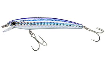 Image of Yo-Zuri Pins Minnow Floating Lure, 50mm, Silver/Blue, F1161 M177