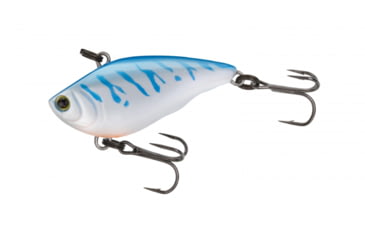 Image of Yo-Zuri Rattln Vibe Mini Lure, 40mm, UV Blue Tiger, R1354 UBT