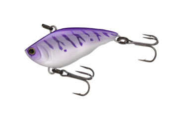 Image of Yo-Zuri Rattln Vibe Mini Lure, 40mm, UV Purple Tiger, R1354 UPUT