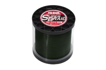 Image of Yo-Zuri SuperBraid Braided Line, 65lb Test, 3000yd Green, Spool, YZSB65LBDG3000YD