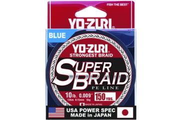 Image of Yo-Zuri SuperBraid Line 10lb 150yd Blue Boxed, YZSB10LBBL150YD