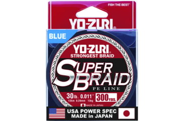 Image of Yo-Zuri SuperBraid Line 30lb 300yd Blue Boxed, YZ SB 30LB BL 300YD