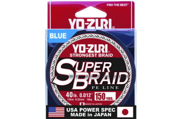 Image of Yo-Zuri SuperBraid Line 40lb 150yd Blue Boxed, YZSB40LBBL150YD