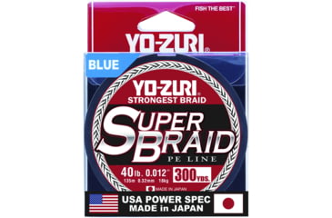 Image of Yo-Zuri SuperBraid Line 40lb 300yd Blue Boxed, YZ SB 40LB BL 300YD