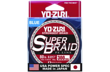 Image of Yo-Zuri SuperBraid Line 80lb 300yd Blue Boxed, YZ SB 80LB BL 300YD