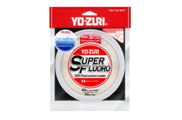 Image of Yo-Zuri Superfluoro Fishing Line, 100yd, 40lb, Natural Clear, YZ SF 40LB NCL 100YD