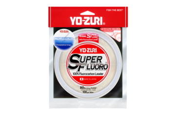 Image of Yo-Zuri Superfluoro Fishing Line, 100yd, 80lb, Natural Clear, YZ SF 80LB NCL 100YD