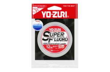 Image of Yo-Zuri Superfluoro Fishing Line, 30yd, 12lb, Natural Clear, YZ SF 12LB NCL 30YD