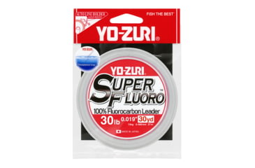 Image of Yo-Zuri Superfluoro Fishing Line, 30yd, 30lb, Natural Clear, YZ SF 30LB NCL 30YD